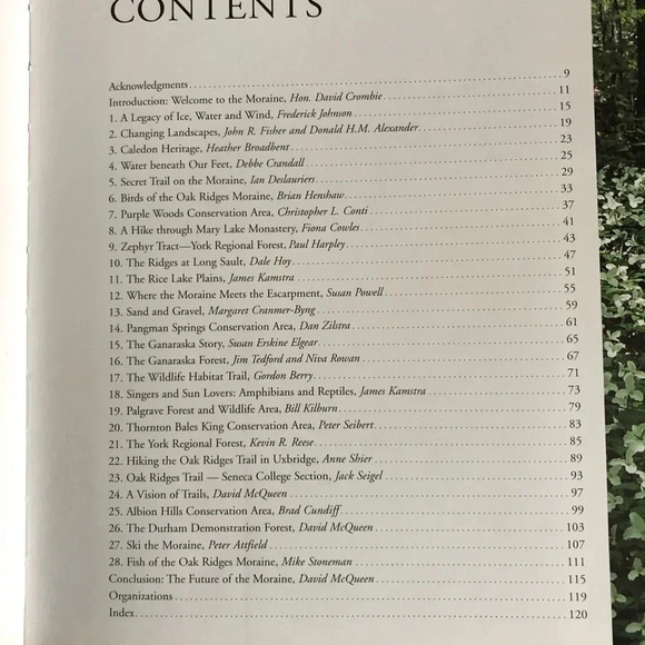 1997 Oak Ridges Moraine Book - Picture 3 of 7